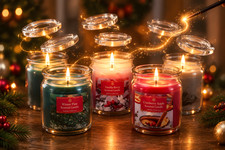 Ashland Winter Holiday Scented Glass Jar Candle Selection 17 oz New picture