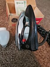 Vintage General Electric Ge F49 Spray Steam &Dry Travel Iron Works picture