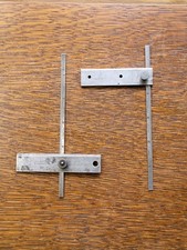 (2) Vintage Depth Gages- Starrett No. 46 & Athol Machine Co. w/No. 10 Rules USA  picture
