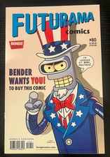 FUTURAMA COMICS #80 BONGO 1ST PRINT 2016 NM+ (9.6) OR BETTER RARE COMBINE SHIP picture