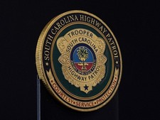 South Carolina Highway Patrol SCHP Challenge Coin picture