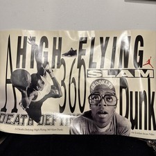 Vintage Nike Michael Jordan Dunk Jordan 4 Spike Lee Poster 80s 90s NBA picture