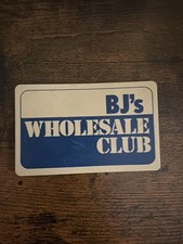 Vintage illinois BJ’s Wholesale Club Member Card picture