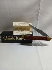 Kabar 1002 USA Classic Knives Single Blade Folding Pocket Knife Used Vintage Old picture