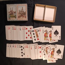 1955-1960 Disneyland Opening Double Deck Playing Cards - Disneyland Inc Vintage picture