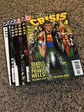 Identity Crisis #1-7 Complete Series DC Comics 2004 Brad Meltzer Rags Morales picture