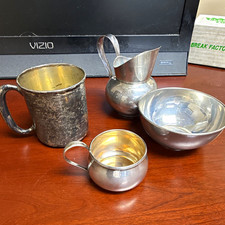 238g Sterling silver Webster 4700 & 273 Gorham 772 and 773 lot .925 picture