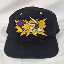 Vintage 1994 Looney Tunes Wile E. Coyote & Road Runner Snapback Hat  picture