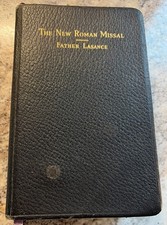 Fr. Lasance The New Roman Missal (1937) Latin/English Original EXCELLENT (READ) picture