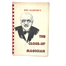 Bert Allerton's The Close-Up Magician Vintage OOP 1964 Third Print. Spiral Bound picture