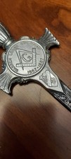 VTG Warren Lodge No. 310 + 1857–1957 Centennial Freemason/Masonic Letter Opener picture
