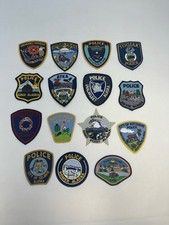 Lot Of 15 Alaska Police Patches North Pole Kenia Togiak Anvik Homer Etc picture