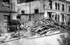 Bomb damage in Liverpool Merseyside 1st September 1940 Historic Old Photo picture