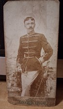 Hungarian ARMY Soldier Portrait Antique 1880 Date Uniform Military Europe OOAK picture