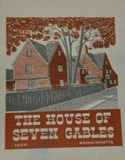 1949 House of Seven Gables Salem Massachusetts Letter Booklet History Talcott picture