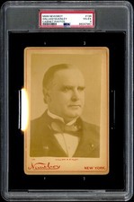 1895 N566 Newsboy #136 William McKinley PSA 4 **Incredible Image** picture