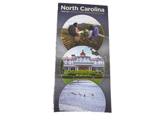 North Carolina Official State Transportation Map NEW 2023-24 picture