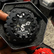 Casio G-Shock Black Analog/Digital Resin Watch 200m WR20BAR Animation w/Box picture
