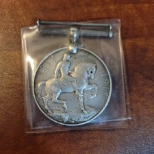 British War Medal 1914 - 1918 .925 Silver 32.9gr 1.06 Oz picture