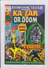 Astonishing Tales #6, 1971 Marvel, 1st Bobbi Moorse (Mockingbird) Black Panther picture