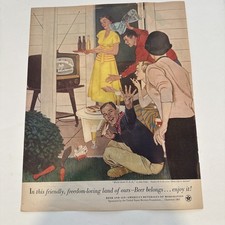 1953 Beer Belongs, Enjoy It Friends Watch 