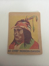 1933 W.S. Indian Cards #60 picture