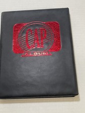 Pog Cap Album Lot W/ 78 Varied Pogs Milk Caps picture