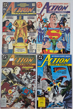 SUPERMAN ACTION COMICS SET OF 75 ISSUES (1977-2011) DC COMICS 1ST LIVEWIRE #835 picture