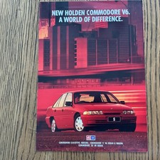 1991 HOLDEN COMMODORE VP LAUNCH SS S V8 V6 RARE BROCHURE picture