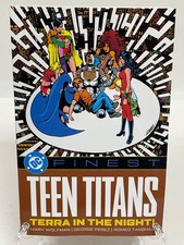 Teen Titans DC Finest Collection Terra in the Night DC Comics TPB Paperback picture