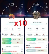 POKEMON GO | x10 Maschiff can evolve to Mabosstiff | NEW PTC | Fast & Safe picture