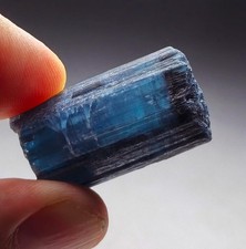 Beautiful Naturel Top Quality Dark Blue Indicolite Tourmaline Crystal From Afg picture