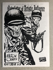 NEWSLETTER OF ARTISTIC INFLUENCE #27 Milton Caniff cover 1999 Liberty Meadows VF picture