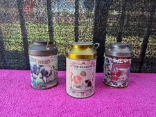 Collectible Tin Can With Lid Our Dairy Best Good Housekeeping Strawberry Meadows picture