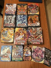 Yugioh Collectible GX & 5Ds Tins EMPTY Yu-Gi-Oh Mega Large 2013 picture