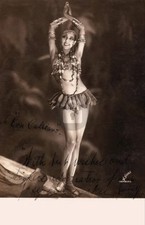 Josephine Baker #8 Signed Autograph Photo Postcard COPY picture
