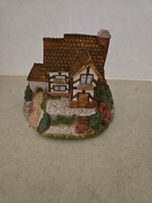 Olde England’s Classic Cottages Collectible Tudor Hall Resin House Figurine picture