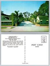 Deluxe Motel Holly Hill Florida Daytona Beach Vintage Postcard U.S. 1 picture