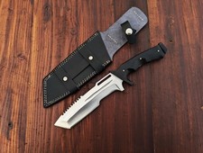 Legion Inspired Hunting Knife Dead by Daylight Cosplay Prop with Leather Sheath picture