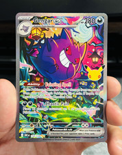 Gengar ex 154/128 Stage 2 HP 280 Full Art Holo Ultra Rare Pokémon TCG EN picture