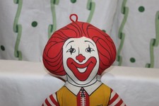 Vintage 1970's McDonalds Stuffed Ronald McDonald Figure Toy 15
