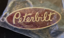Vintage - Peterbilt Trucking Keychain - OEM Employee Swag *RARE NEW SEALED*  picture