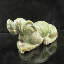 China,old  jade,collectibles, hongshan culture,rare beast, statues R(639) picture