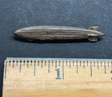 Rare LZ 130 Hindenburg Zeppelin Souvenir Pin Airship Original Piece / picture
