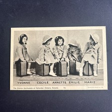 Unused Dionne Quintuplets Postcard PECO 13 picture