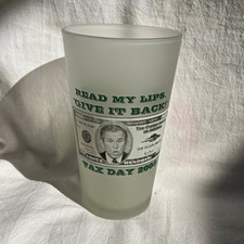 Tax Day 2003 Frosted Shot Glass