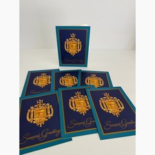 Vintage 70's US Naval Academy Christmas Cards Unused Lot of 7 No Envelopes picture