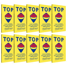 TOP Rolling Papers Fine Gummed Cigarette Paper (10 Booklets, 100 Leaves In Each) picture