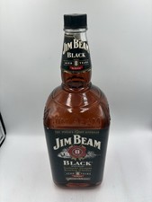 Jim Beam Black 4.5 Liter Display Bottle ONLY - Empty Promo Bar Decor RARE picture