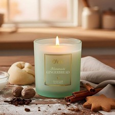 Homemade Gingerbread Candle picture